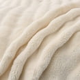 thumbnail image 5 of Lilgiuy Cute Solid Color Faux Fur Throw Blanket, Cozy Plush Blanket for Couch Sofa Bedroom Office Dorm, Reversible Plush Thicken Warm Fleece Fluffy Blanket for Winter Cold Weather, 40" x 60", 5 of 8