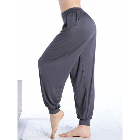 DODOING Women Sports Jogging Gym Yoga Sweatpants Casual Fit Pants Trousers