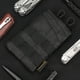 thumbnail image 4 of Bolsa de herramientas EDC ligera, bolsa Molle plegable, accesorios para exteriores (negro) Tmvgtek Para Estrenar, 4 of 7