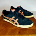 thumbnail image 2 of Asics Onitsuka Tiger Blue Suede Pink-Vickka Women's Size 8.5 Shoes D3Q1L, 2 of 6