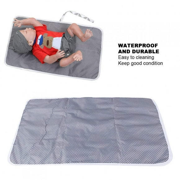 Almohadilla de orina infantil multipósito, almohadilla de cama lavable, saliente para niños viajes para bebés
