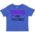 thumbnail image 3 of Inktastic Tougher Than Cystic Fibrosis Boys or Girls Toddler T-Shirt, 3 of 5