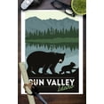 thumbnail image 3 of Sun Valley, Idaho, Black Bear and Cub (9x12 Wall Art Print, Home Decor), 3 of 3