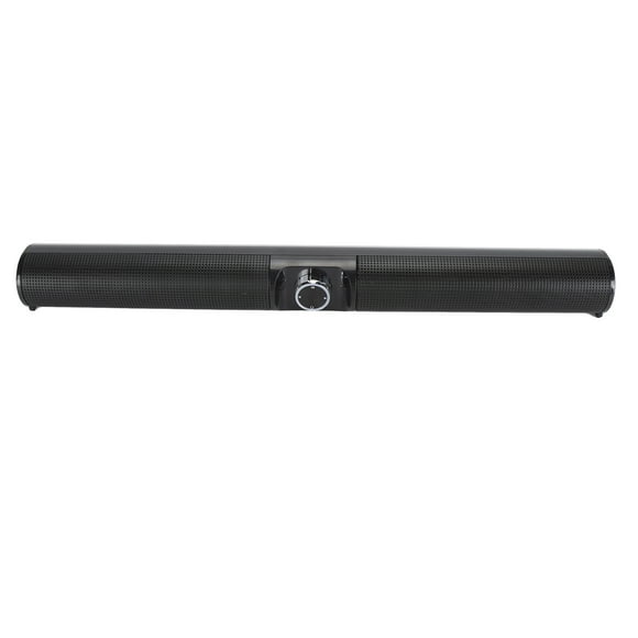 Computer Speaker, Knob Encoder Volume Control 5.3 Soundbar Widely Compatible Subwoofer 20W with Remote Controller for PC
