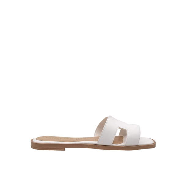 Sandalias Mujer Kipon Elegante Casual blanco 24