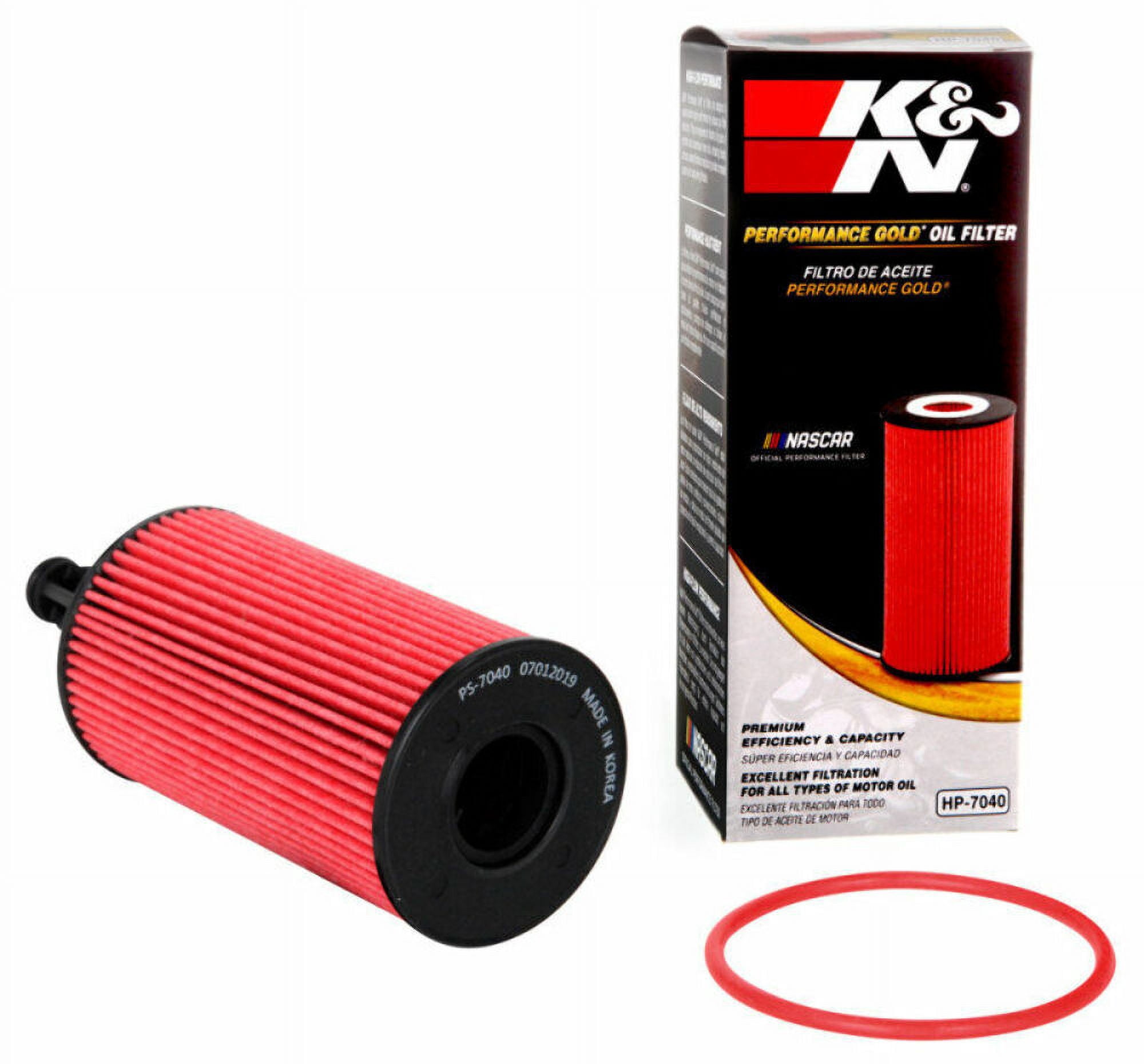 K&N Engine Oil Filter P/N:HP-7040 Fits select: 2012-2020 MERCEDES-BENZ E, 2016-2019 MERCEDES-BENZ GLE