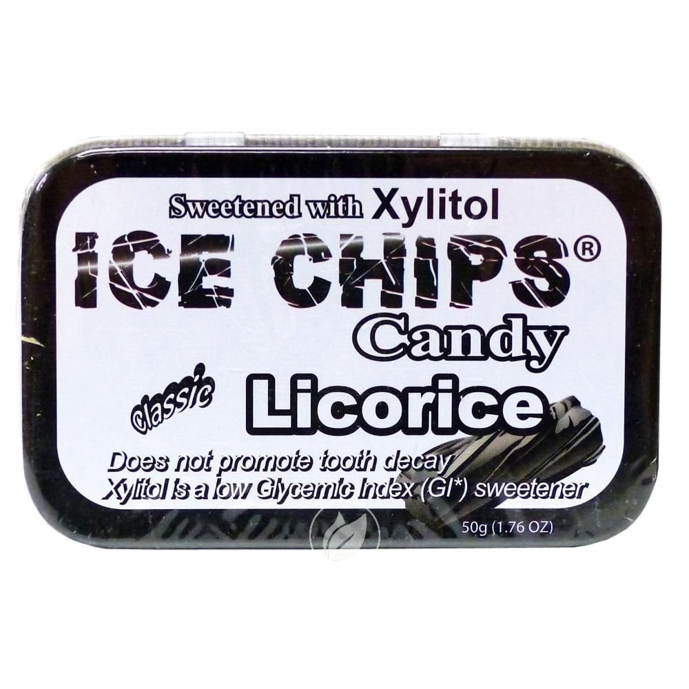(2 Pack) ICE CHIPS CANDY Spearmint 1.76 OUNCE