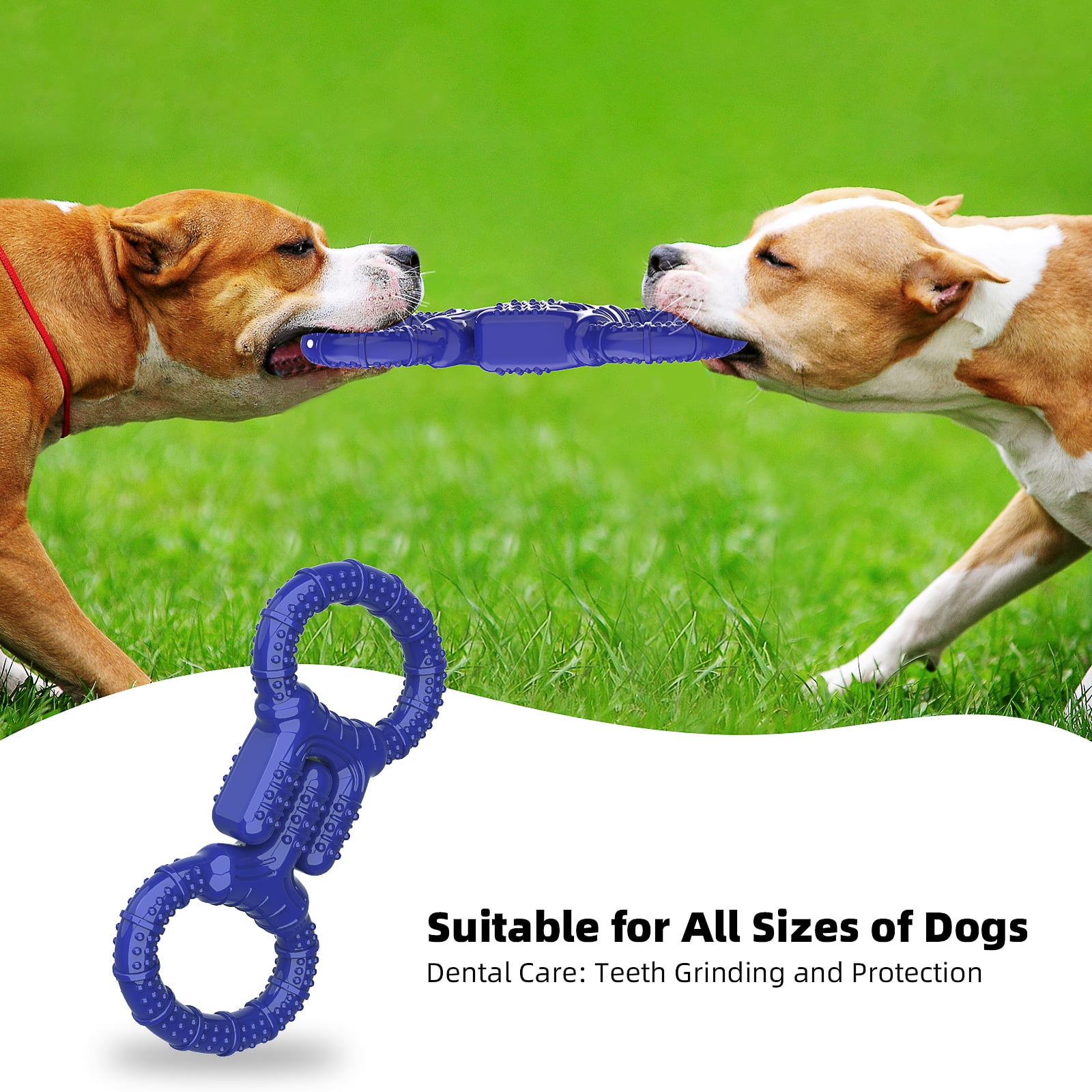 PcEoTllar Classic Dog Toy, Durable Natural Rubber for Aggressive Super –  PcEoTllar LED Pet Collar