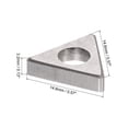 thumbnail image 2 of Unique Bargains Carbide Insert Seat Shims MT1603 Lathe Thread Shim Seats 5 Pack, 2 of 6