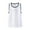 White, variant on Little Kid Children Sleeveless Solid Vest Tops Casual Popularity Side Wide Fork Fitness Sports Garment Loose Vest Preschool Undershirts Tee Shirts Size 6 5t Boys Tees Kids 3-9 Years Orange