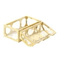 thumbnail image 5 of Elegant Transparent Gift Box Wedding Baby Shower Candy Boxes (12pcs Gold Small Box), 5 of 8