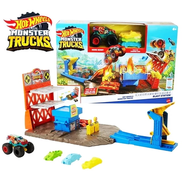Pista Hot Wheels MATTEL Explosiones