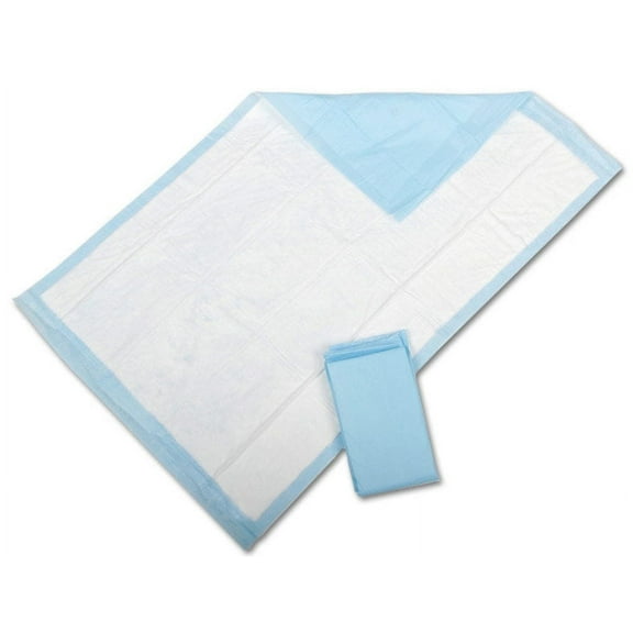 Medline Disposable Adult Bed Pads for Incontinence, Furniture, or Pets, Medium, Light Absorbency, 23 x 36in, 150 Count