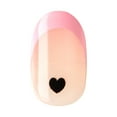 thumbnail image 5 of Impress Modern French Tip Press On Nails, No Glue Needed, Pink Tips, Short Oval, 30 Ct., 5 of 8