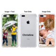thumbnail image 4 of MXCUSTOM Custom Phone Case for Apple iPhone 8 Plus iPhone 7 Plus, Customized Personalized with Photo Image Text Picture Design Cases Cover [Clear Soft TPU Slim Shockproof](FXT-CR-P1), 4 of 4