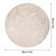 thumbnail image 4 of Mantel Individual redondo dorado ahuecado, PVC ecológico, resistente al calor, tapete para mesa de comedor de 38cm, 6 uds., 4 of 8