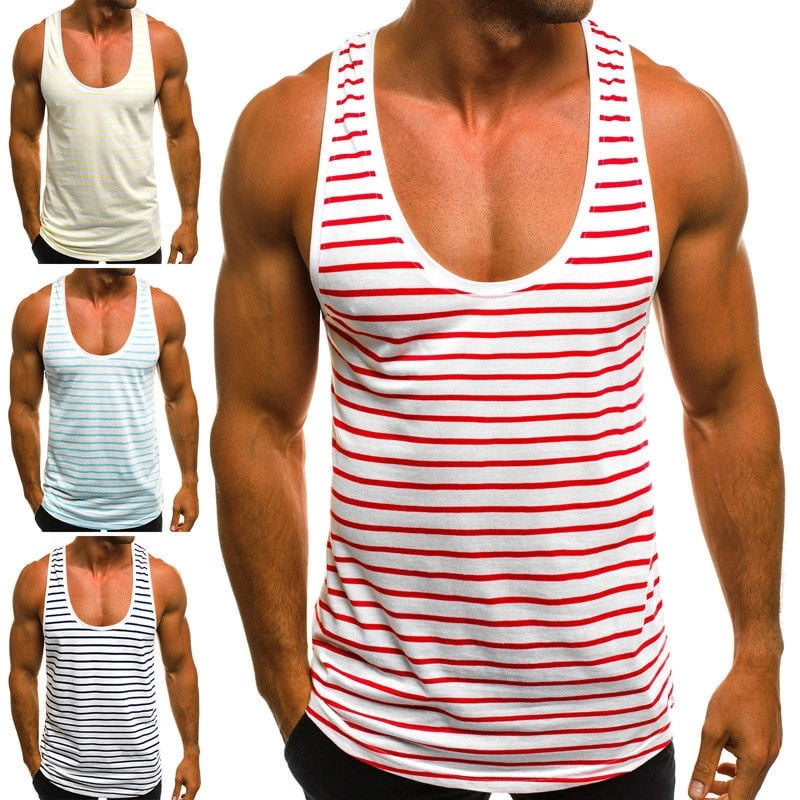 mens summer vest tops