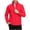 Red, variant on TRUNZI Water‑Resistant Jackets for Men Zip Up Long Sleeves Stand Collar Lightweight Elastic Cuff Windbreaker Casual Outerwear with Zipper Pockets,Orange,Size L