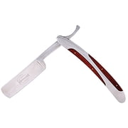Kingsley Straight Edge Razor Stainless Steel with Wood Inlay Handle