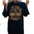 thumbnail image 2 of 250 Years Faith And Freedom 250th Anniversary USA T-Shirt – Patriotic American Graphic Tee with Back Print, Independence Celebration Shirt, 2 of 6