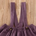 thumbnail image 4 of Inevnen Toddler Baby Girls Strap Suspender Skirt Overalls Dress Outfit, 4 of 7