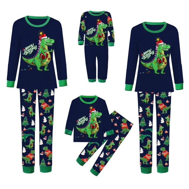 2023 Family Matching Clothes Christmas Pajamas Set Mother Father Kids Son Matching Outfits Baby Girl Rompers Sleepwear Pyjamas