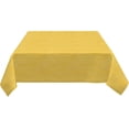 thumbnail image 5 of Rectangle Tablecloth 60x84 Inch, Yellow Natural Texture Rectangular Table Cloth Oil Spill Proof Table Cloth Cover Holiday Tablecloth for Dining, Party, Buffet, Wedding, 5 of 8