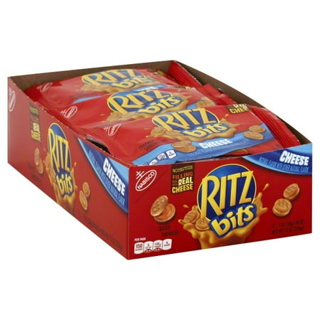 Mondelez Ritz Bits Cracker Sandwiches, 12 ea/3 CasePack