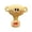 YellowB, variant on Cute Trophy Plush Doll Soft Cotton Filled Stuffed Toy 30cm Size with Two Fun Designs for Bedroom Decor Office Use and Holiday Gift Giving, Desk Plush Decor, Celebration Gift Plush