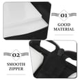 thumbnail image 3 of CD Case 128 Capacity DVD Storage Case Rectangle CD Holder Storage Case Car CD Pouch, 3 of 7