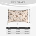 thumbnail image 4 of Daiia Chicken With Floral Bedding Waterproof Pillow Protector Zippered Queen – Bed Bug Proof Pillow Encasement-20"x30", 4 of 6
