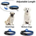 thumbnail image 4 of Collar LED para perro azul (mediano (40-55 cm)), ajustable, con 3 modos y 7 colores, impermeable, recargable por USB., 4 of 5