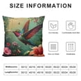 thumbnail image 5 of SHANXI Flower Pink Decorative 18x18in, 5 of 5