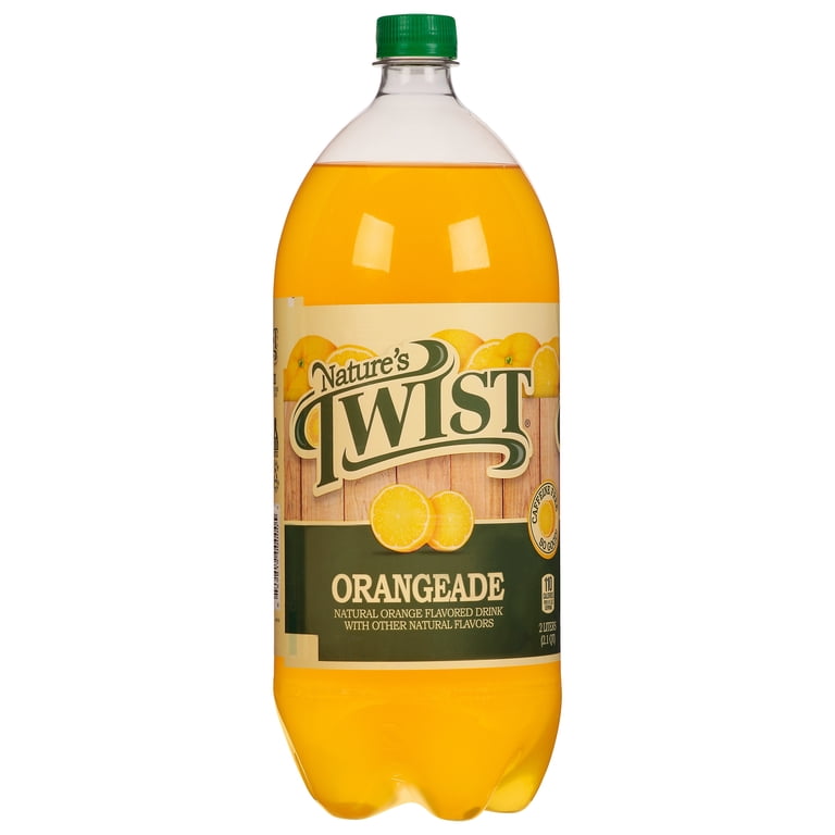 Nature's Twist Orangeade Juice Drink, 2 Liter Bottle - Walmart.com