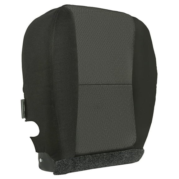 KOJEM Driver Bottom Seat Cover Fit for 2007-2014 Silverado Sierra Yukon Tahoe 20833416 Cloth Black Left Replacement