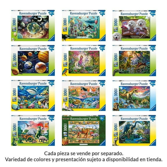 Rompecabezas Ravensburger de 100 Varios Modelos 1 pieza