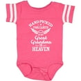 thumbnail image 3 of Inktastic Handpicked for Earth by My Great Grandma in Heaven Boys or Girls Baby Bodysuit, 3 of 5