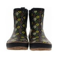 thumbnail image 3 of Western Chief Ladies' Size 9, Chelsea Rain Boot, Black (flowers), 3 of 6