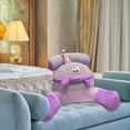 thumbnail image 2 of Soft Back Support Pillow for Pregnancy Lumbar Cushion for Bed, Car & Sofa, Memory Foam & Breathable Fabric,29.5"x23.6“,Purple, 2 of 6