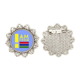 thumbnail image 1 of Soy de Gambia Broche de plata Unbranded M, 1 of 3