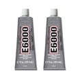 thumbnail image 1 of Adhesive Eclectic Products E6000 de alta viscosidad, 110 ml, paquete de 2 unidades, 1 of 1