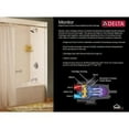 thumbnail image 2 of Delta T13220-DPE Classic Bath and Shower Trim with Monitor and Touch Clean Technologies, Chrome, 2 of 3