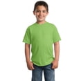 thumbnail image 1 of Port & Company PC55Y Youth Core Blend Tees, Lime - Medium, 1 of 1