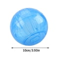 thumbnail image 4 of Hamster Exercise Ball - Transparent Running Toy for Small Pets, 10cm Diameter, 4 of 4