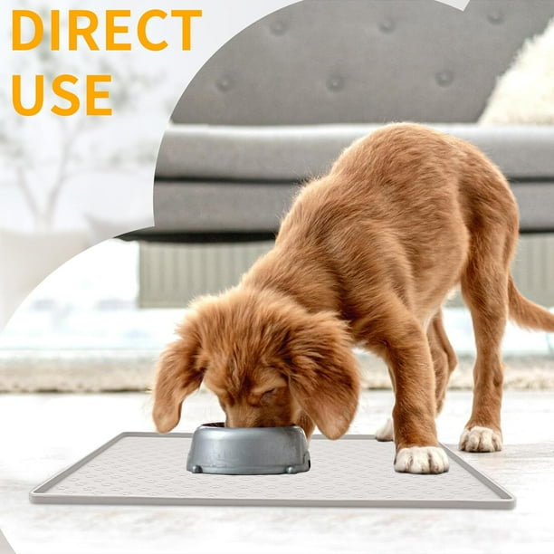 Dog feeding mat with lip hotsell