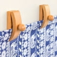 thumbnail image 5 of LAMIRO 2pc Wooden Tapestry Hangers With Clips For Wall Display Quilt Hangers For Wall Hangings Blanket Hanger Clamps Rug Hanger Tapestry Wall Hanging Clips, 5 of 7