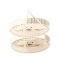 thumbnail image 3 of Luzkey Sweater Drying Rack Foldable Flat Mesh Net for Hiking Indoor Outdoor Laundry White Double Layer, 3 of 8