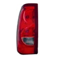 thumbnail image 2 of Tail Light Assembly Left Driver Side Compatible with 2003 Chevy Silverado 1500 1500 HD 2500 2500 HD 3500 Fleetside Bed Pickup GM 19169002 Rear Brake Turn Signal Lens Housing, 2 of 2