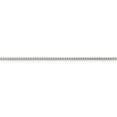 thumbnail image 4 of Sterling Silver 1.5mm 8 Sided Sparkle-Cut Box Chain Necklace - 5.9 Grams - 20 Inch, 4 of 4