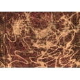 thumbnail image 1 of Ahgly Company Indoor Rectangle Abstract Brown Modern Area Rugs, 3' x 5', 1 of 4